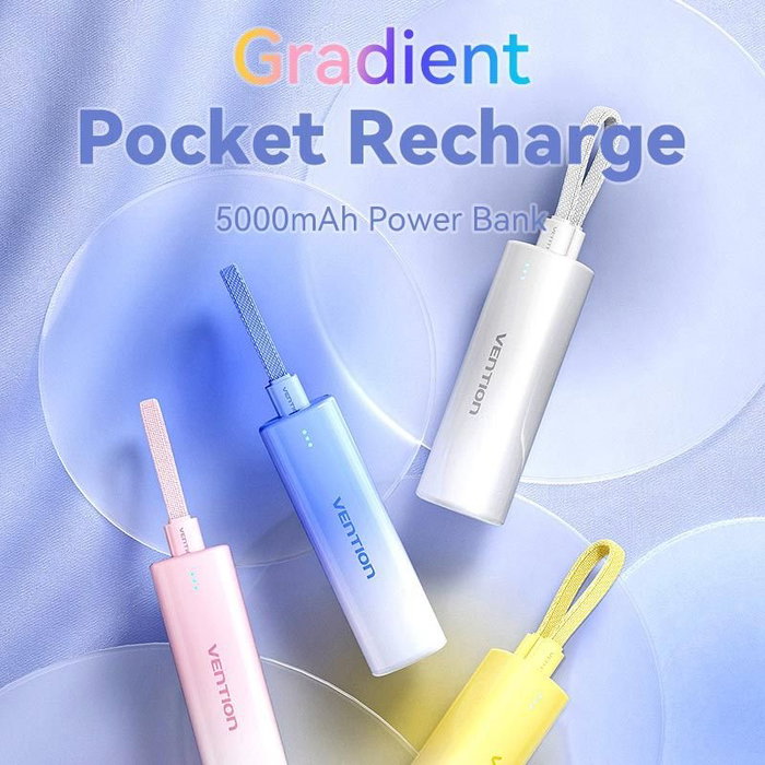 Vention Powerbank 5000mAh FHWJ0 Dorado 20W